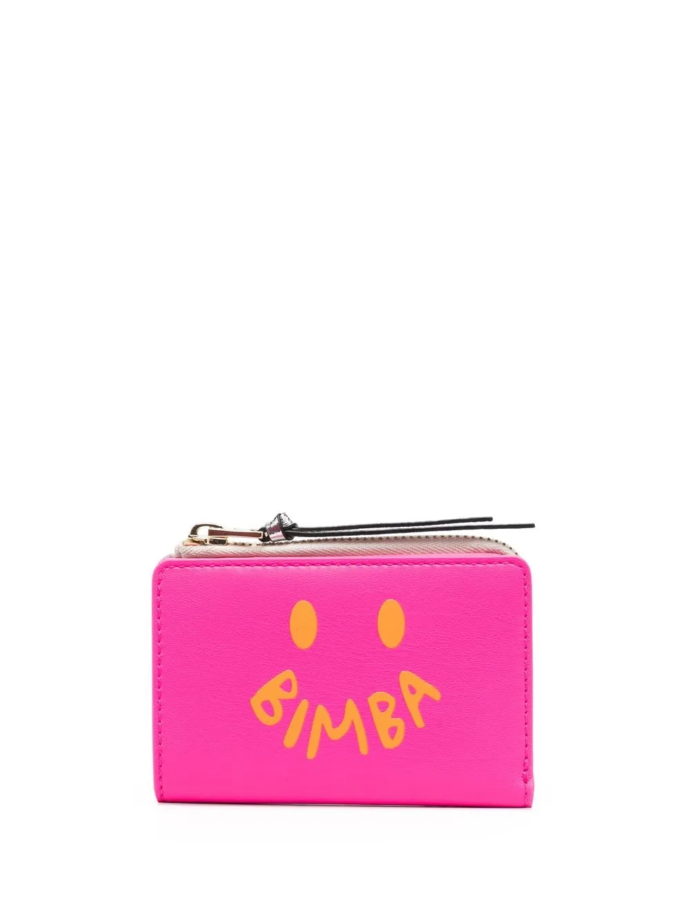 Bimba y Lola Logo-Print Leather Purse - ShopStyle Wallets & Card