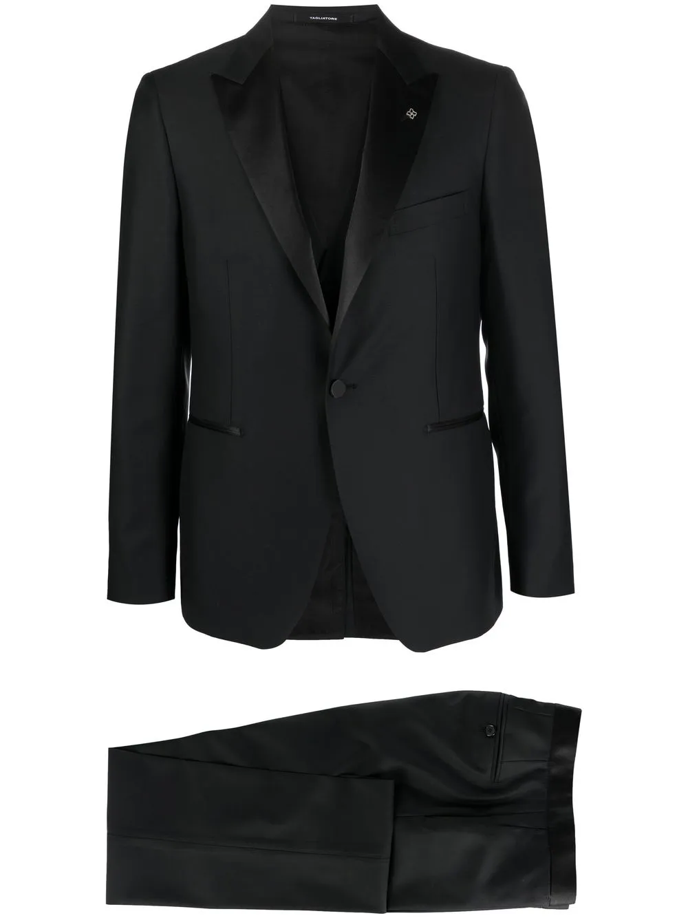 

Tagliatore single-breasted three-piece suit - Black