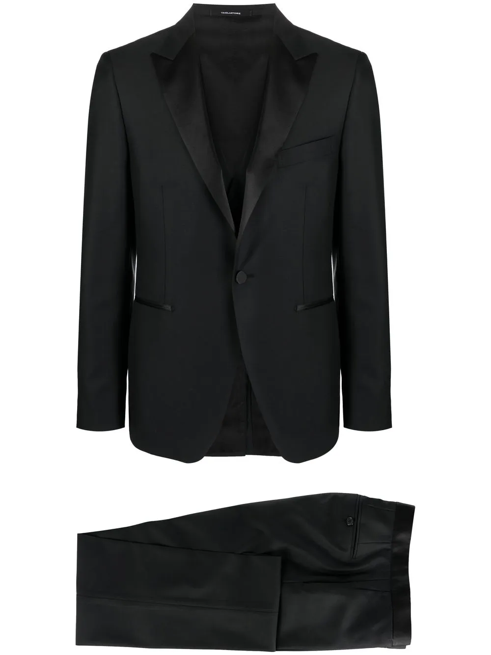 

Tagliatore traje de tres piezas con botones - Negro