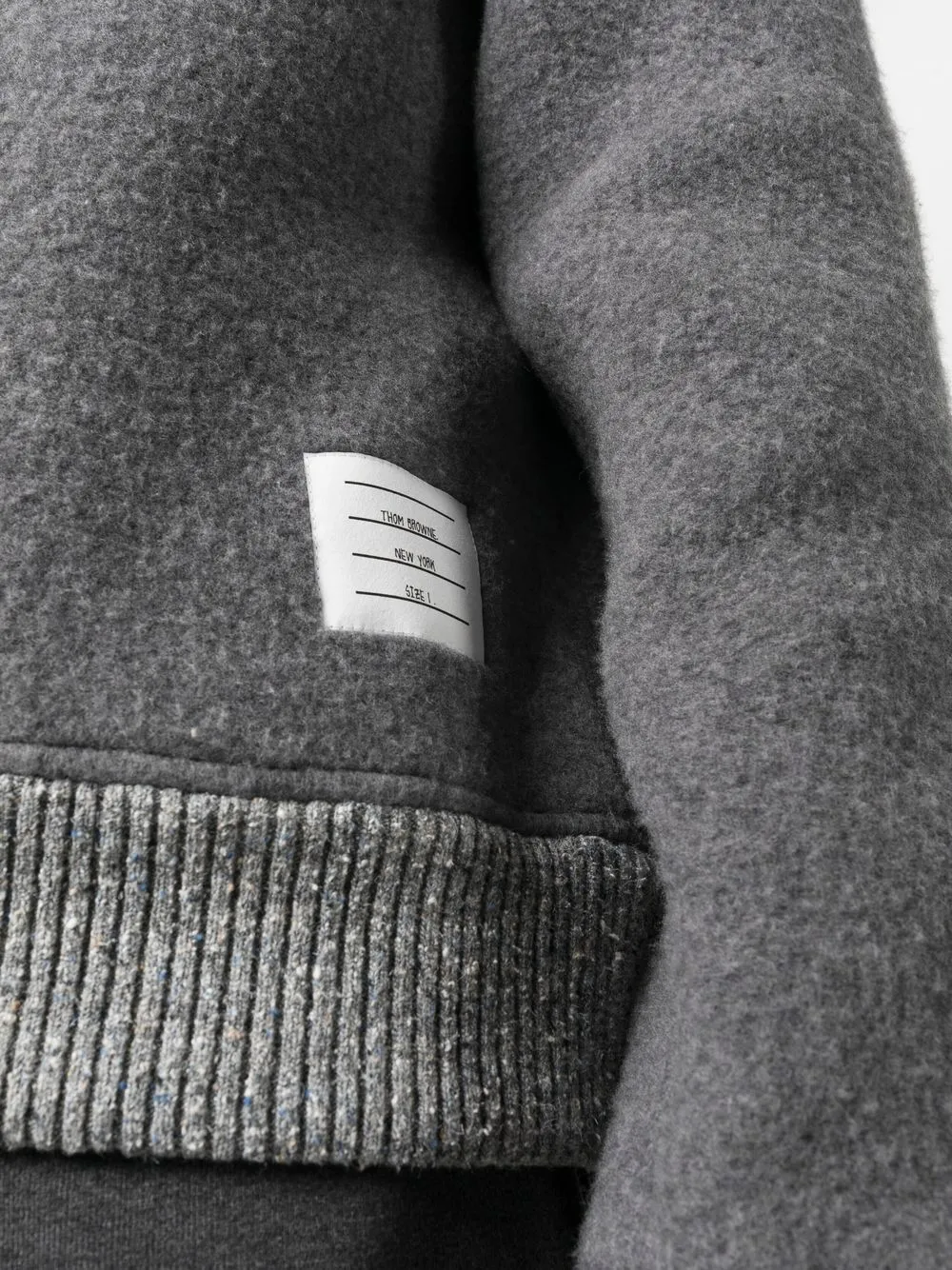 Thom Browne Trui met logopatch Grijs