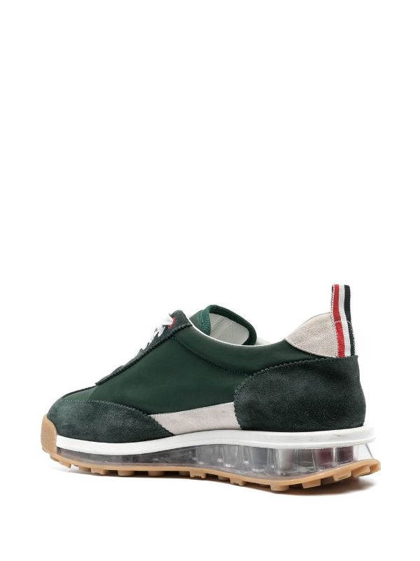 Thom Browne translucent-sole Leather Sneakers - Farfetch