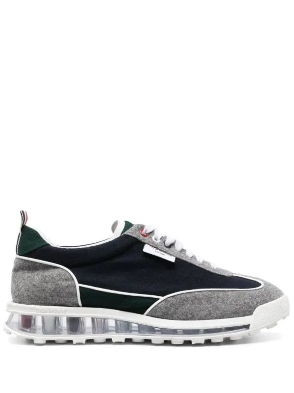 【THOM BROWNE】Technology Runner/追跡+関税+全国送料込み セール】 new basic Wool/Linen Track Jacket （ブルゾン