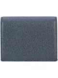 Thom Browne double card holder - Blue