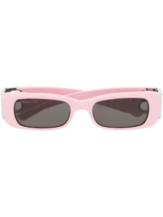 Balenciaga Eyewear ビジュートリム スクエアフレーム サングラス