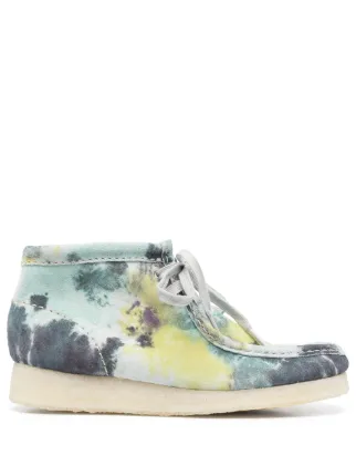 Clarks Wallabee hi top Sneakers Farfetch