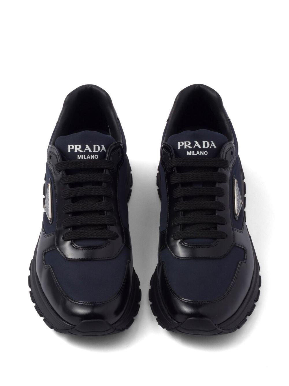 Shop Prada Prax 01 Re-nylon Sneakers In Blue