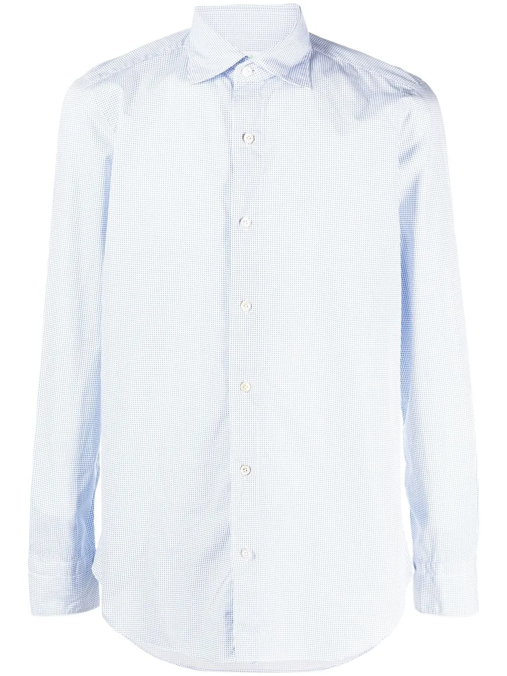 Finamore 1925 Napoli polka dot-print cotton shirt