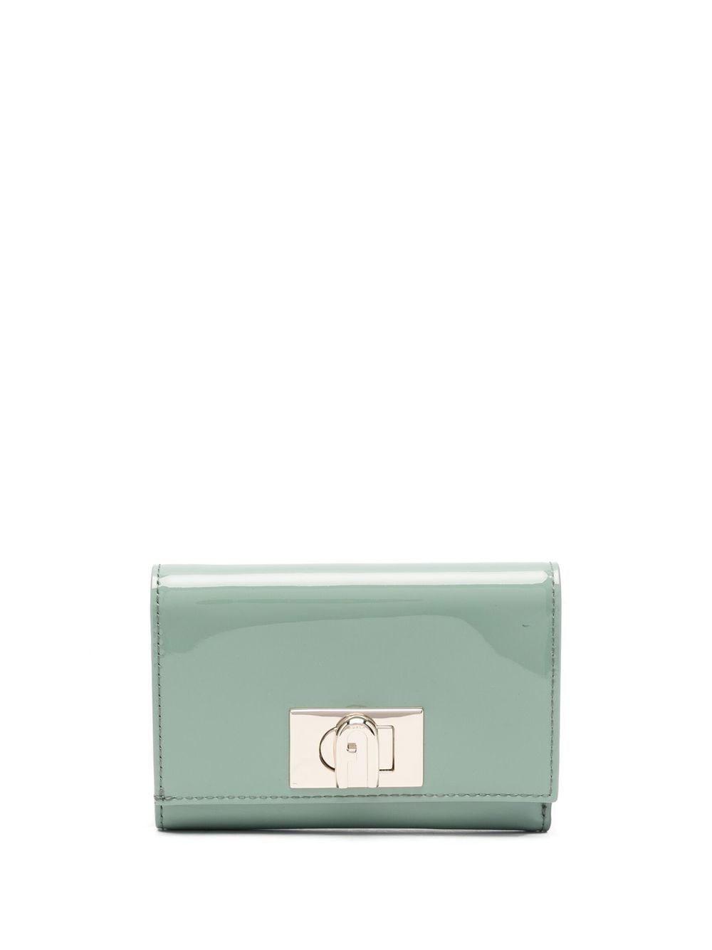 Furla Laminated twist-lock Wallet - Farfetch