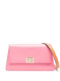 Furla Zoe patent crossbody bag - Pink