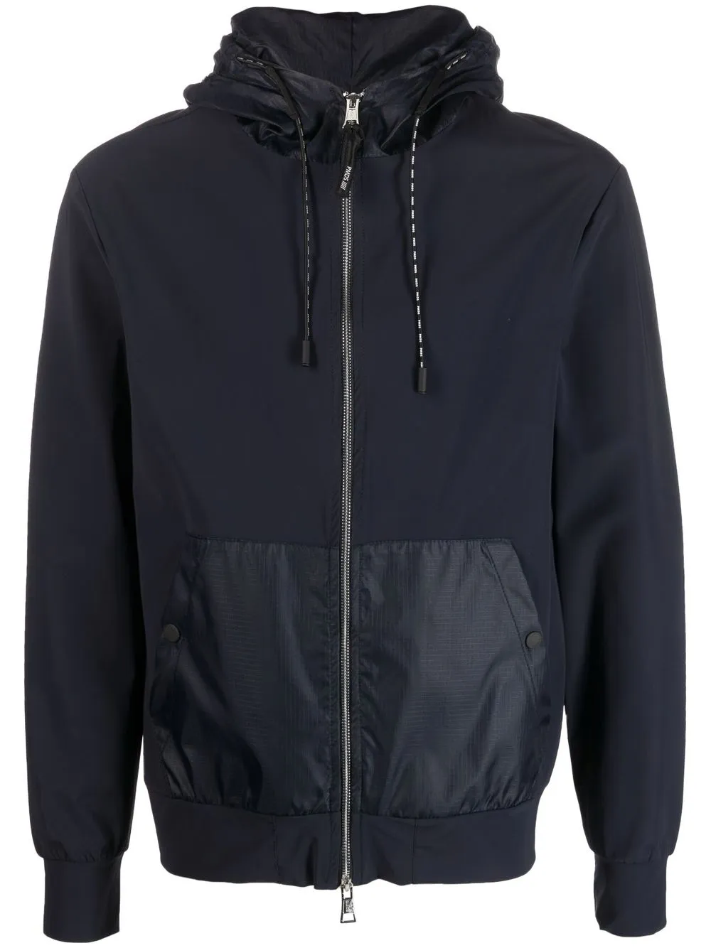 

PMD drawstring hooded jacket - Blue