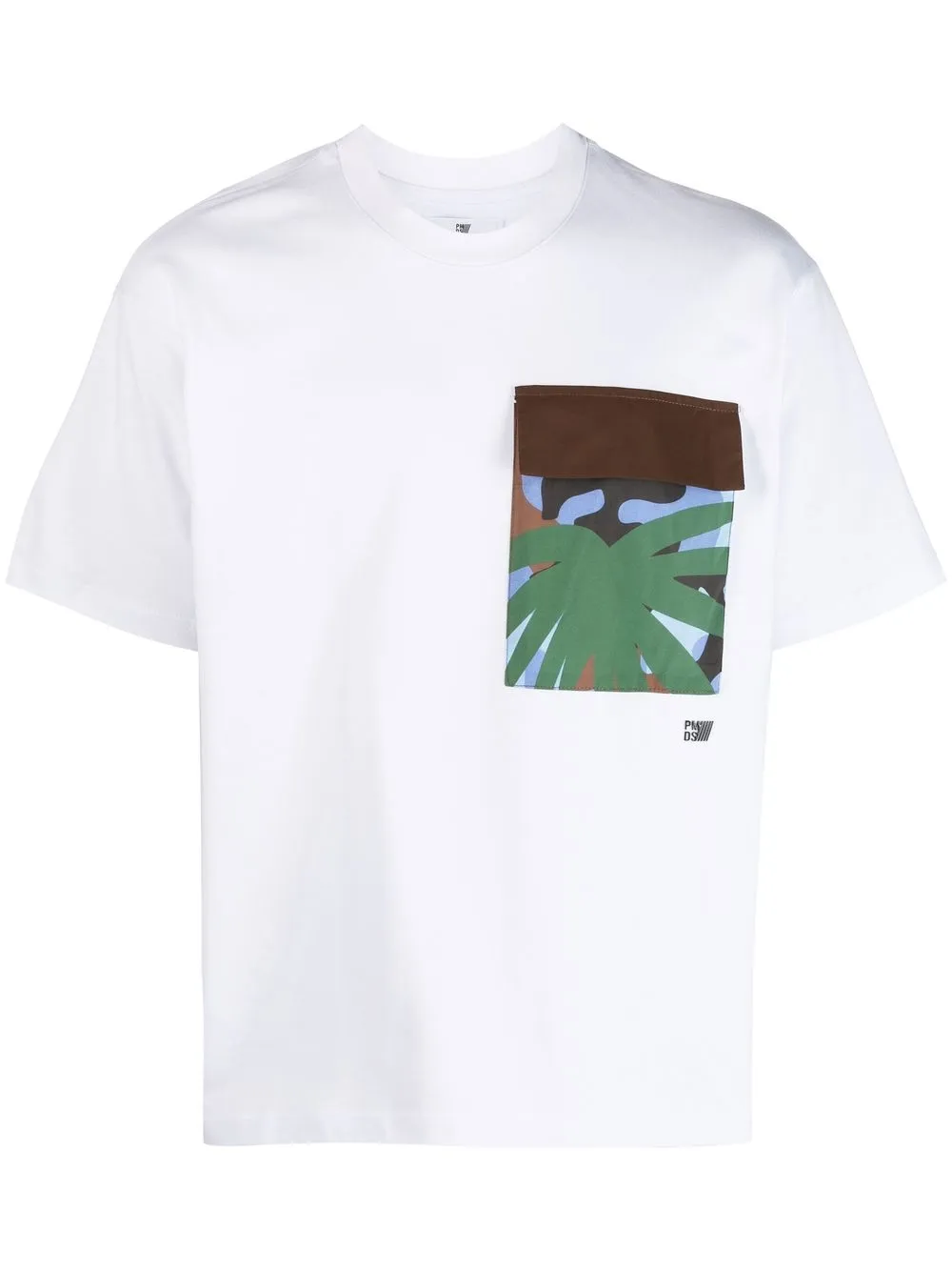 

PMD graphic pocket print t-shirt - White