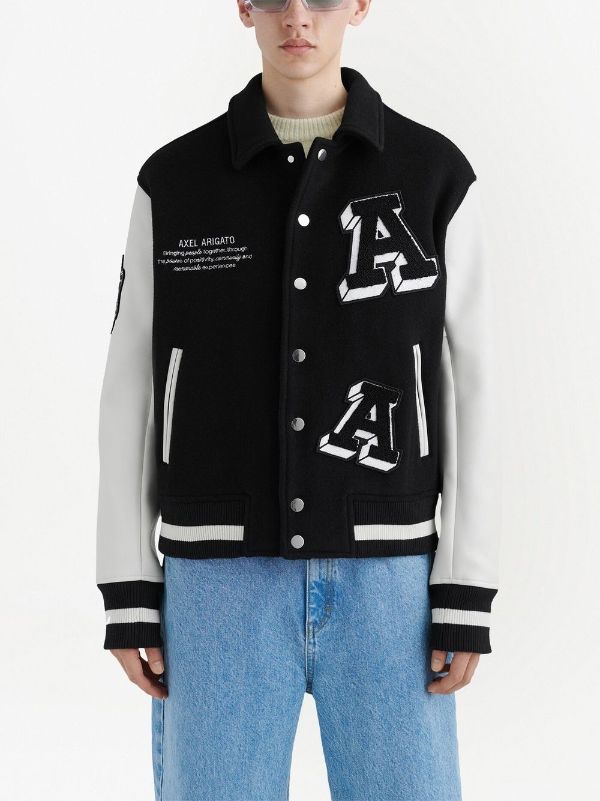 Axel Arigato Illusion Varsity Jacket - Farfetch