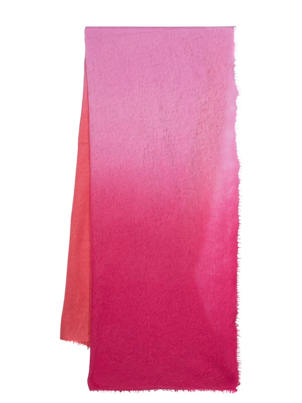 

MOULETA gradient cashmere scarf - Pink