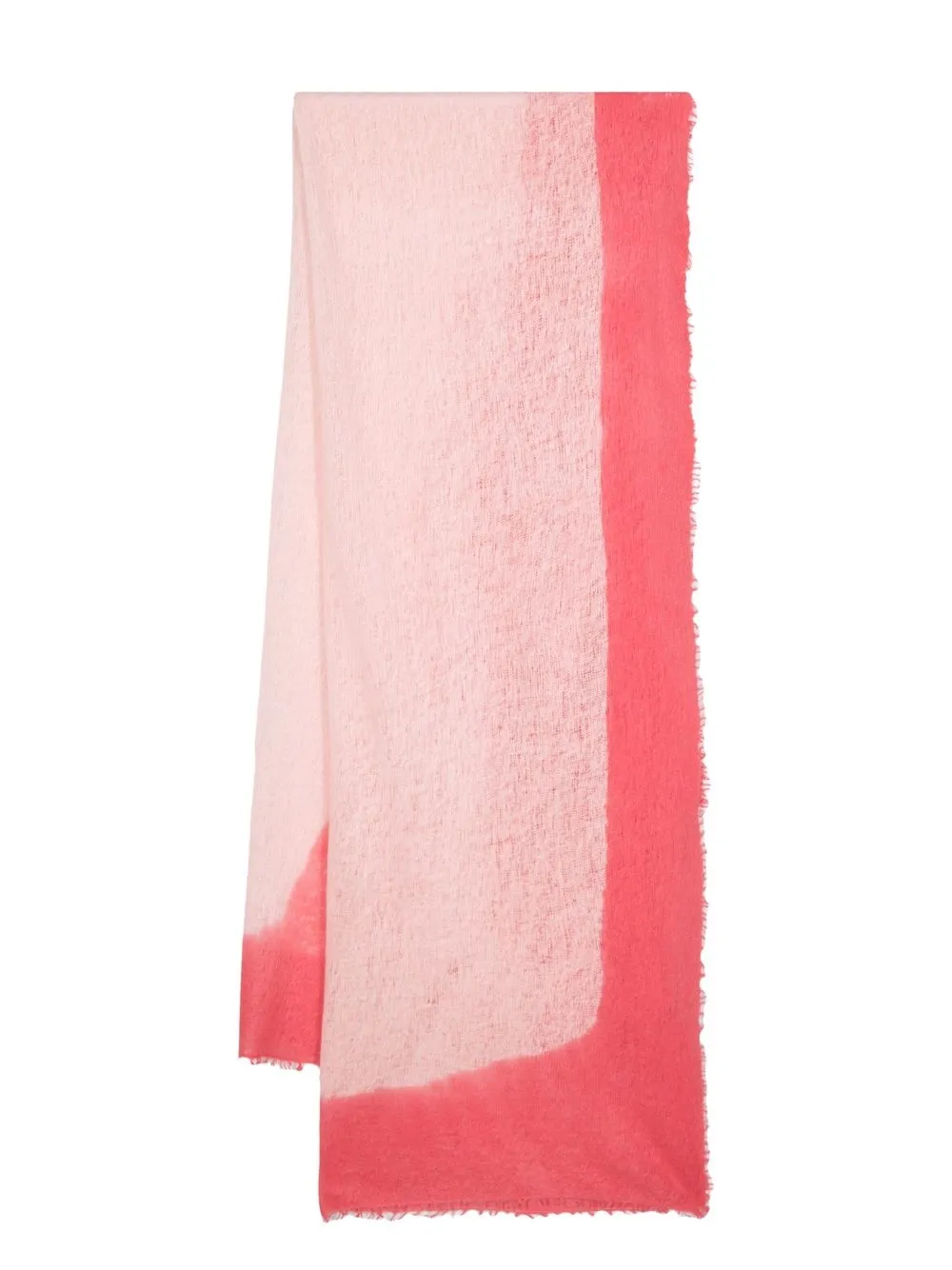 

MOULETA two-tone cashmere scarf - Pink