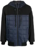 Moose Knuckles panelled hooded padded jacket - Blue