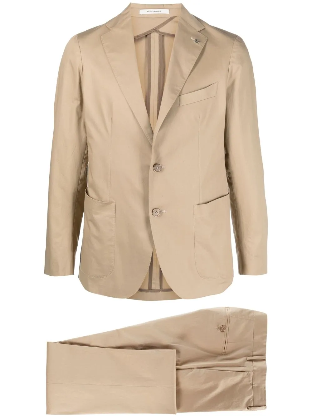 

Tagliatore single-breasted two-piece suit - Neutrals