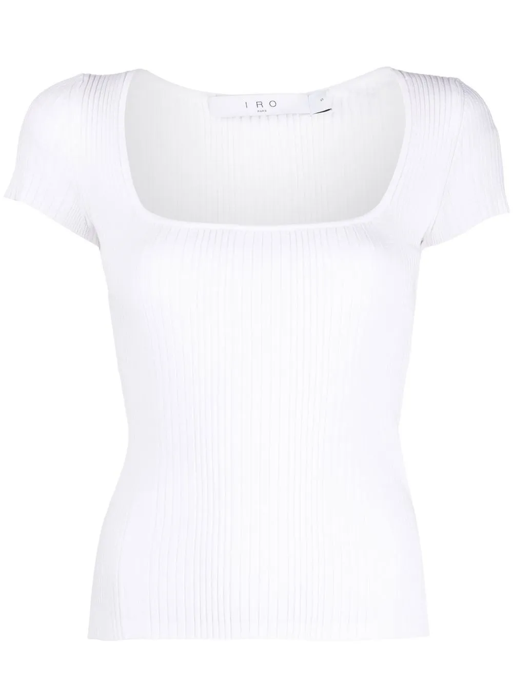 

IRO short-sleeve ribbed top - White