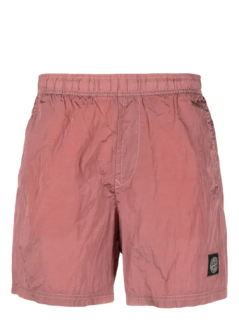 Stone Island Compass-patch track shorts