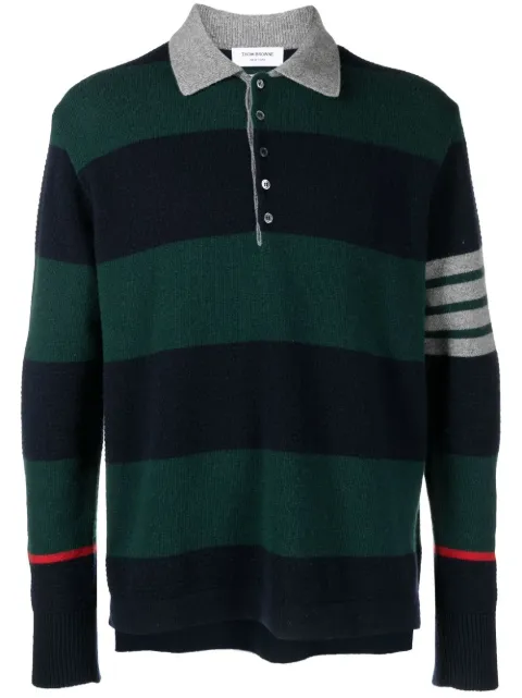 Thom Browne Rugby Jacquard polo shirt