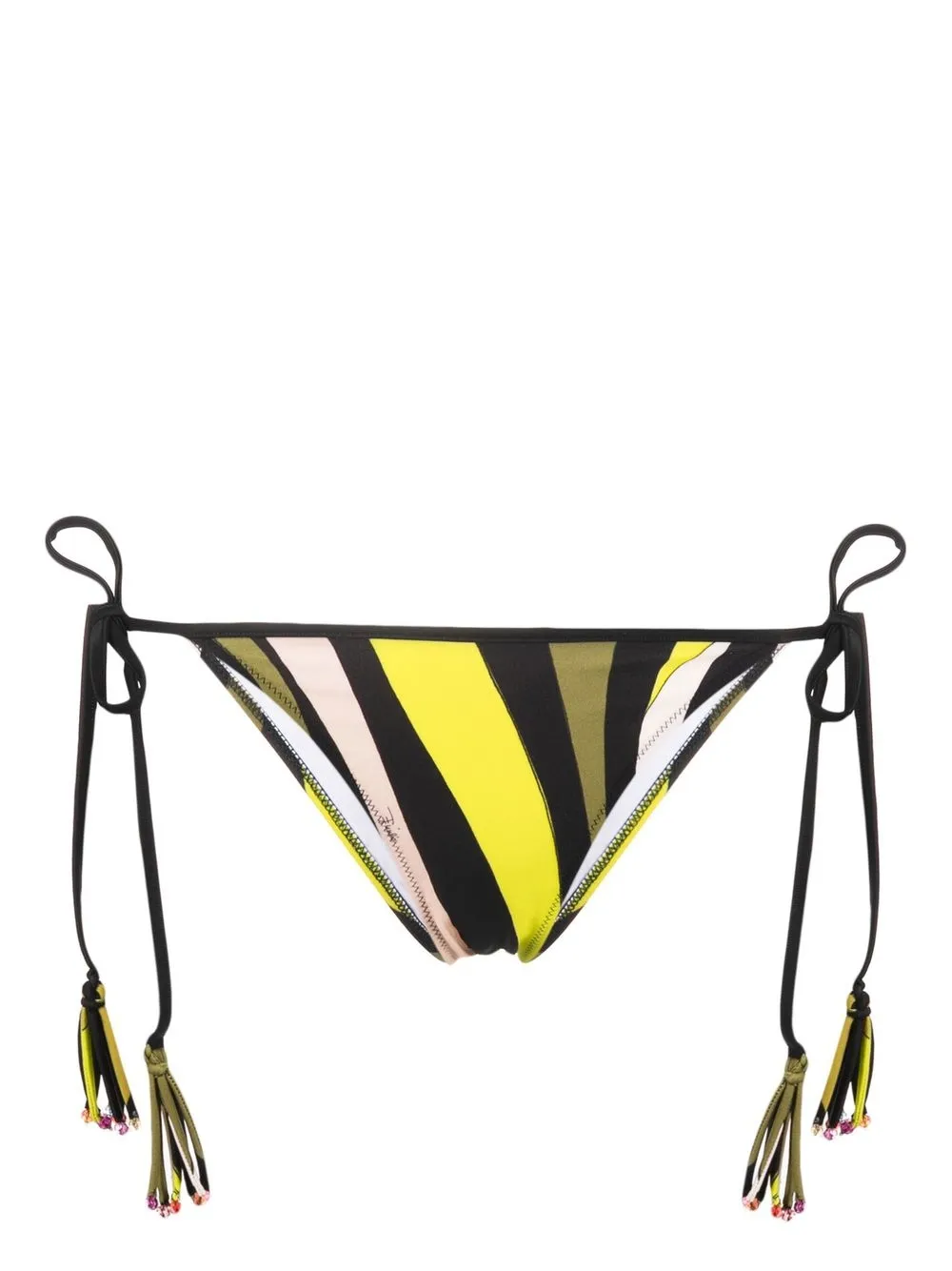 

PUCCI wave-print bikini bottoms - Black