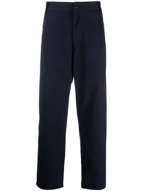 Carhartt WIP logo-patch wide-leg trousers