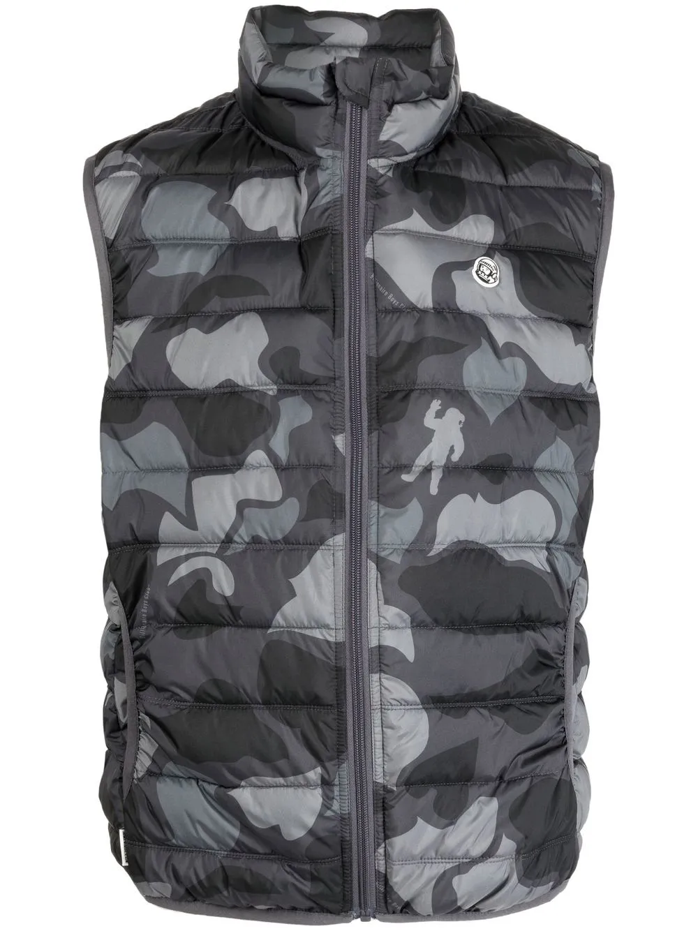 

Billionaire Boys Club camouflage-print padded gilet - Black