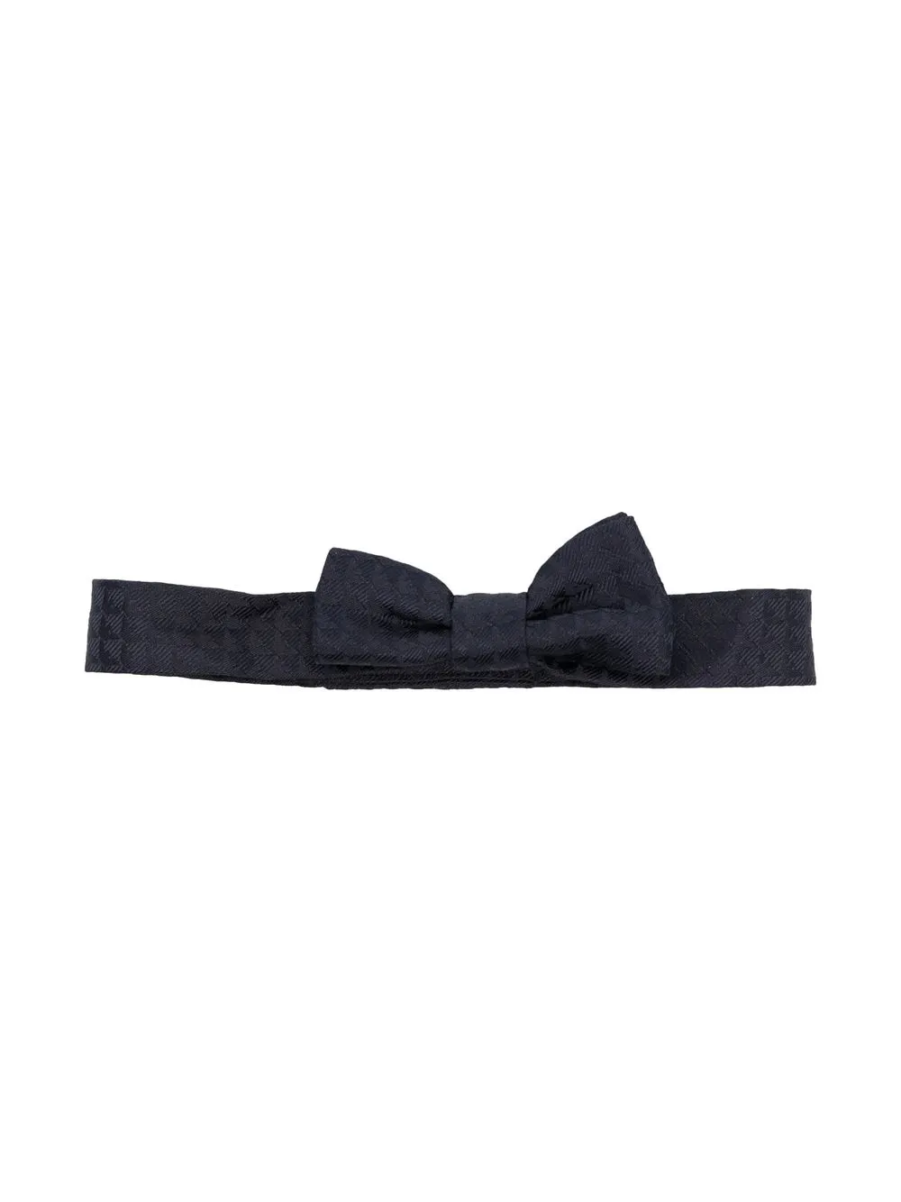 

Emporio Armani Kids corbata de moño en seda - Azul