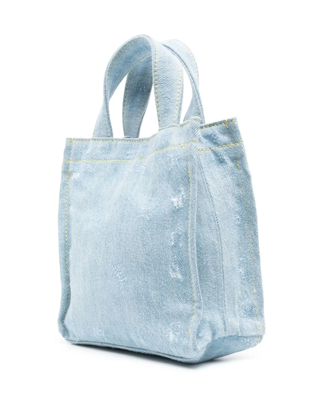 Acne Studios Mini Denim Tote Bag Farfetch