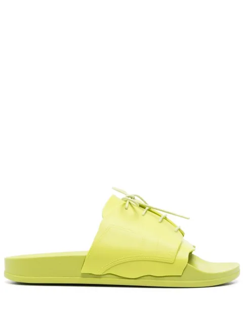 Maison Margiela flip flops con detalle de cordones