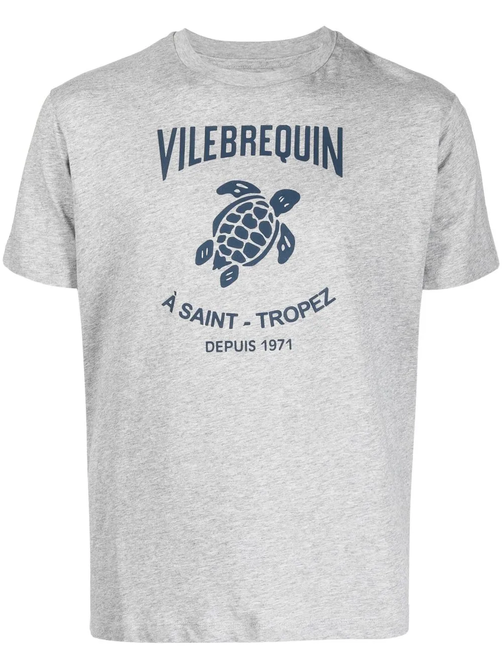 

Vilebrequin playera con estampado gráfico - Gris