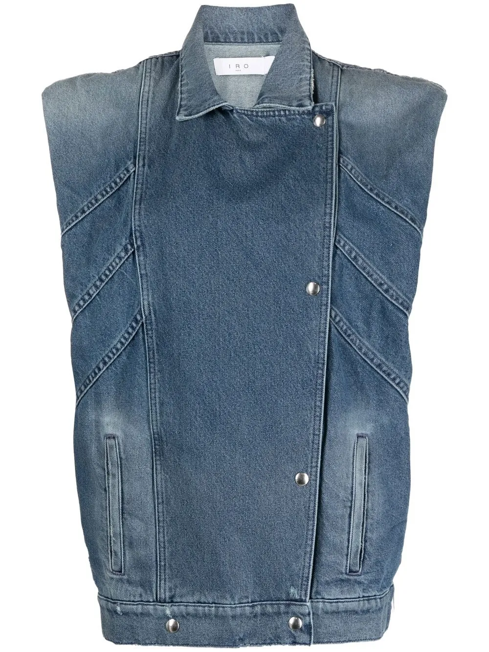 

IRO sleeveless denim jacket - Blue