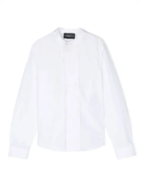Emporio Armani Kids Shirt met geborduurd logo