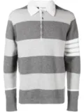 Thom Browne Rugby Jacquard Pullover - Grey