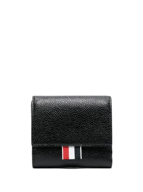 Thom Browne cartera con motivo RWB Stripe