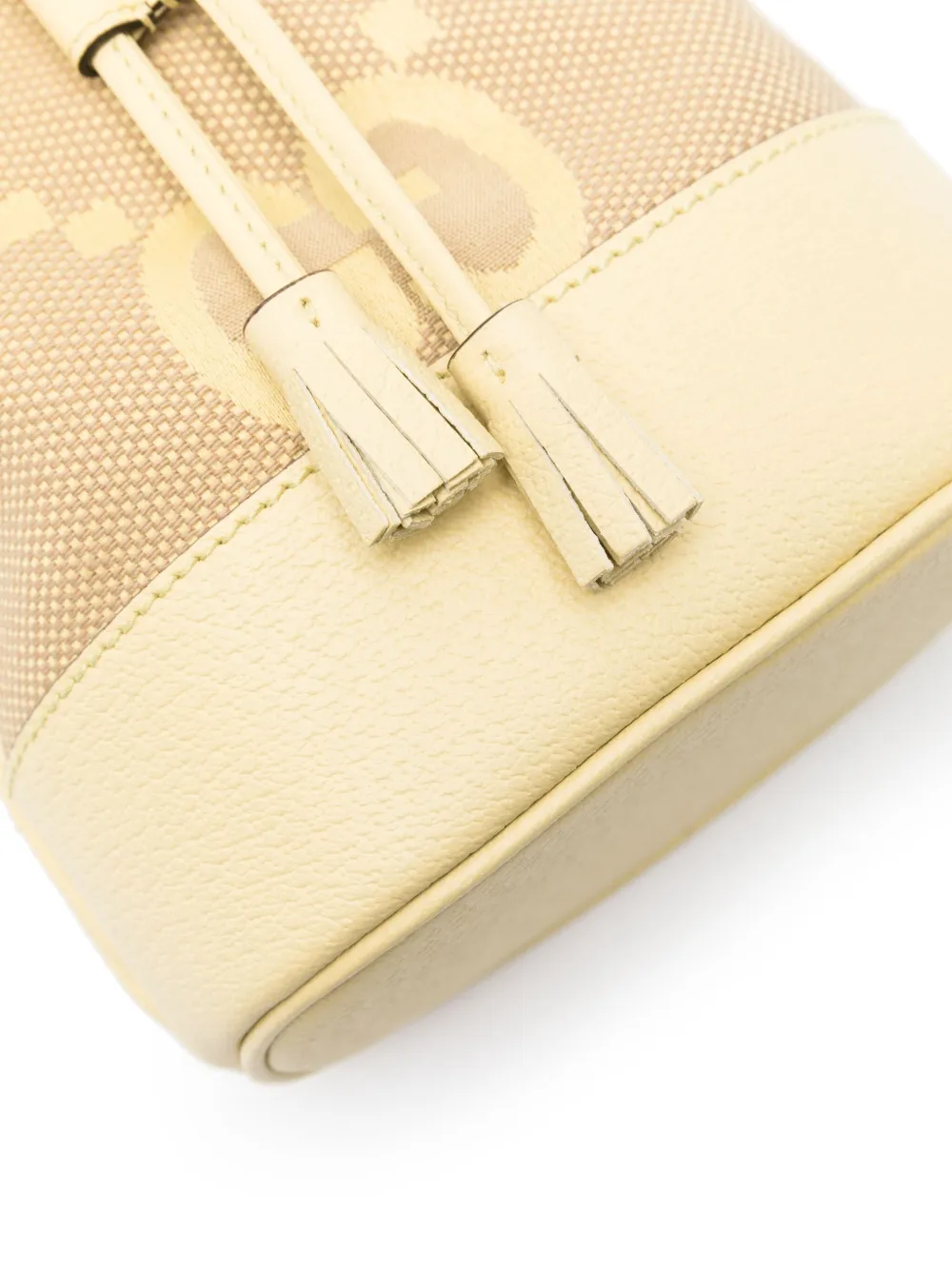 Gucci bucket bag yellow top