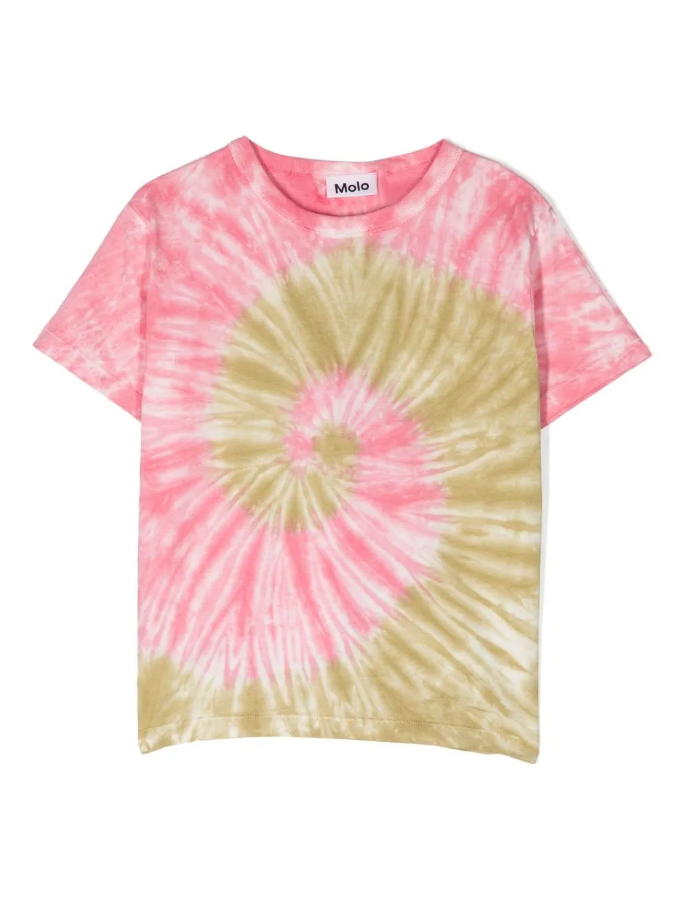 

Molo playera manga corta con motivo tie-dye - Rosado