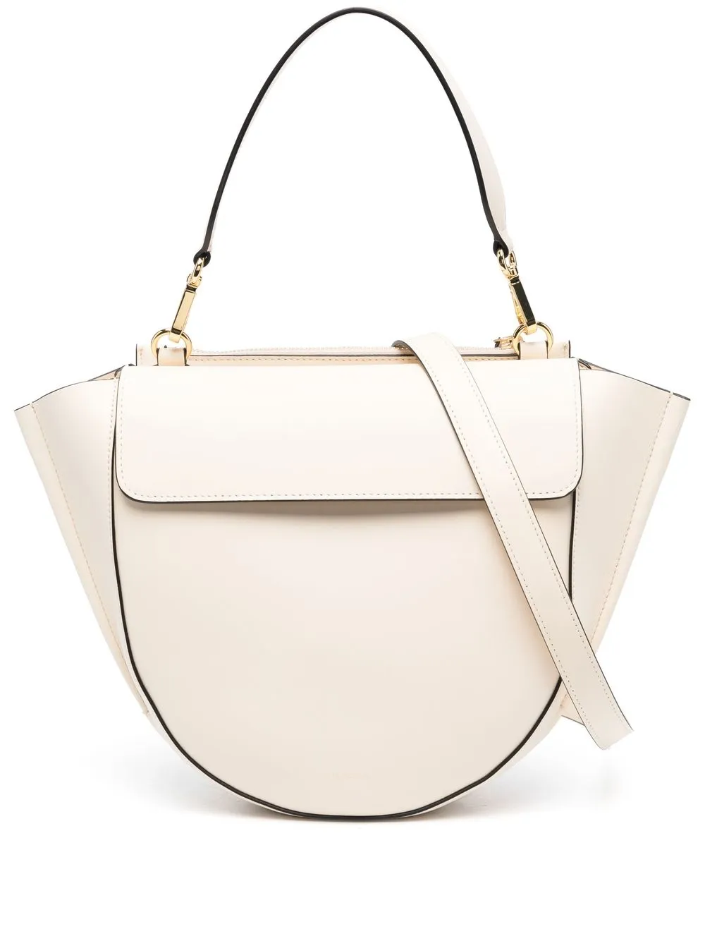 

Wandler Hortensia leather shoulder bag - Neutrals