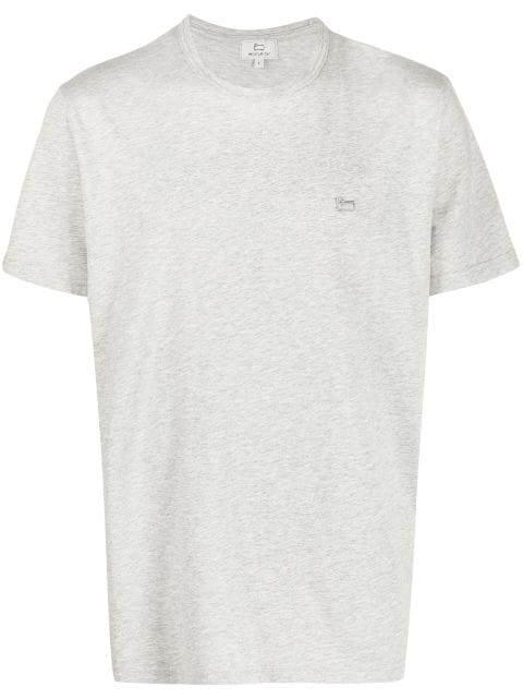 Woolrich logo-ambroidered short-sleeve T-shirt