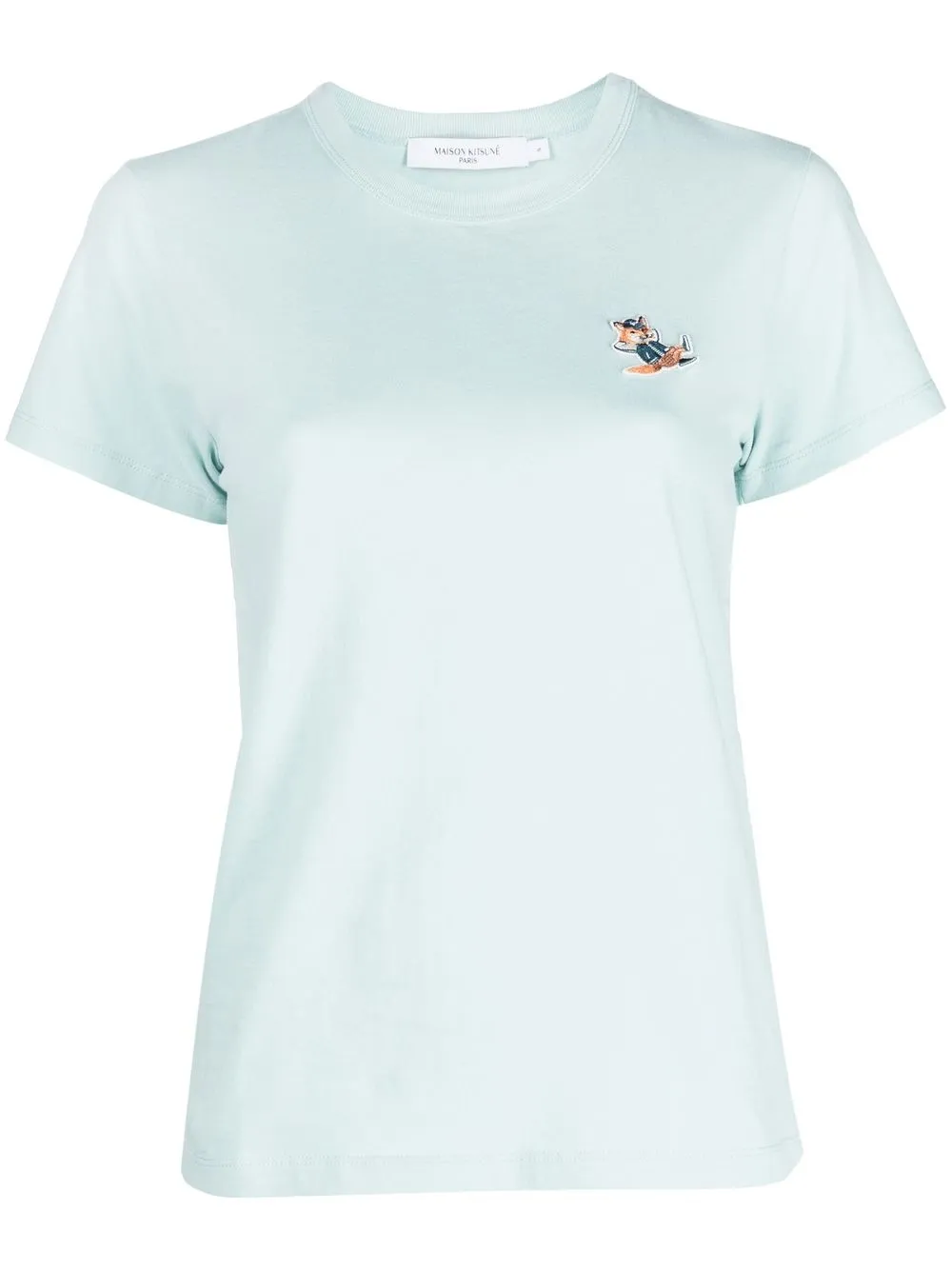 

Maison Kitsuné playera con parche Fox - Azul