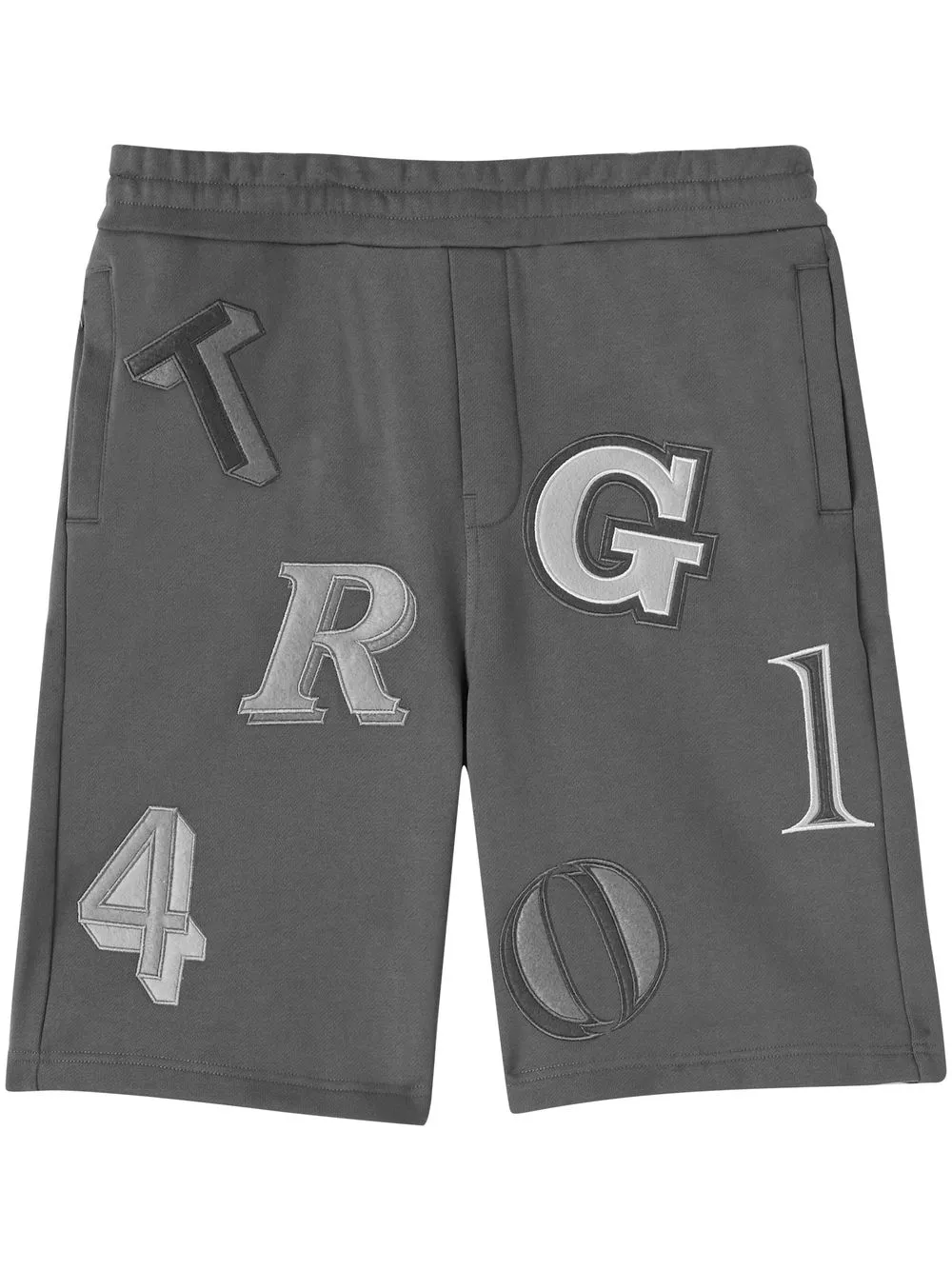 

Axel Arigato Typo organic cotton track shorts - Grey