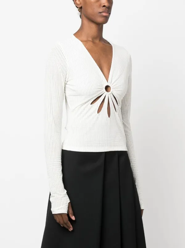 コリーナストラダ デザインカット プルオーバー レディース プルオーバーパーカー import：S コットン(50%) × ポリエステル(50%) COLLINA STRADA 売れ筋商品|||コリーナ ストラーダ Tシャツ トップス