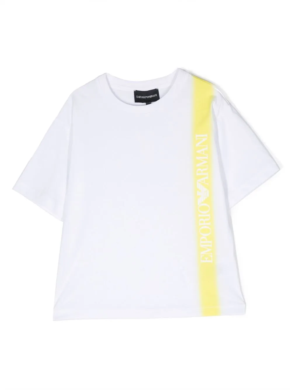 

Emporio Armani Kids playera con logo - Blanco