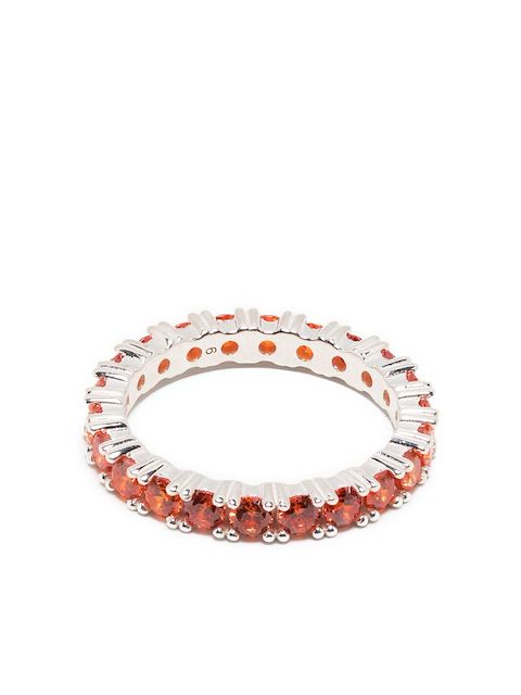 Hatton Labs crystal-embellished finger ring