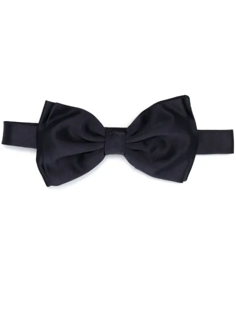 Lardini satin-finish detail bow tie