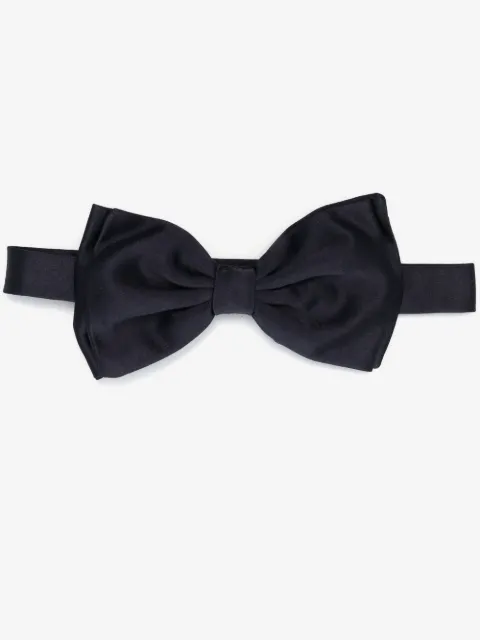 Lardini satin-finish detail bow tie