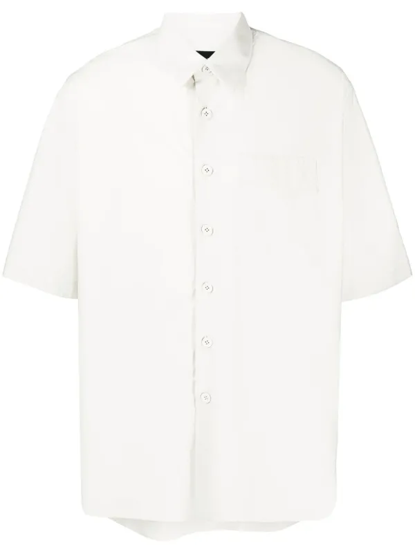 Lardini Flap Pocket Short Sleeve Shirt - Farfetch