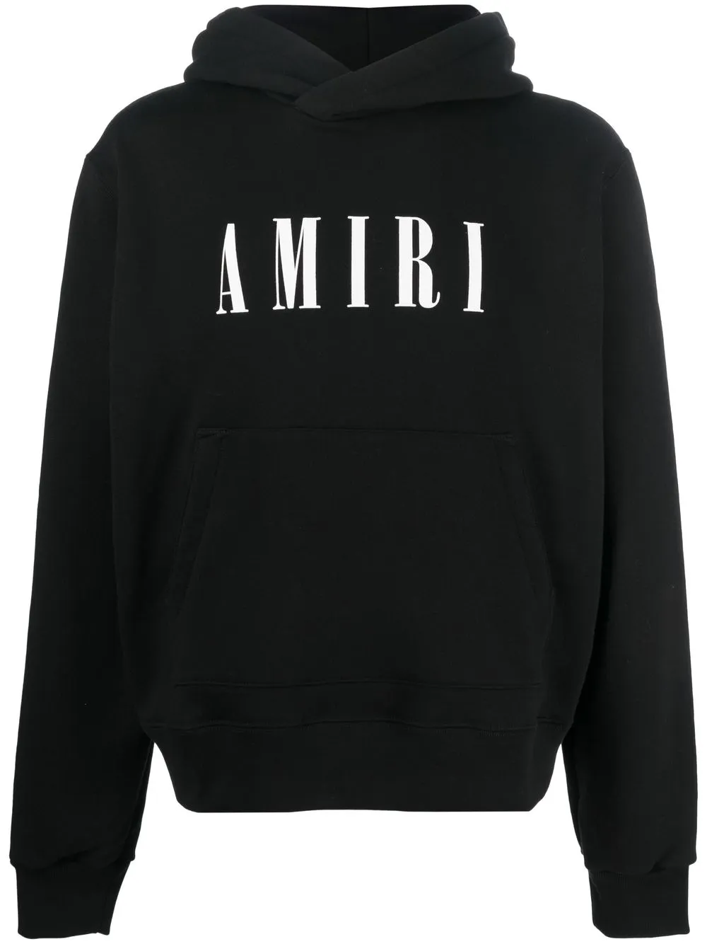 

AMIRI logo-print hoodie - Black