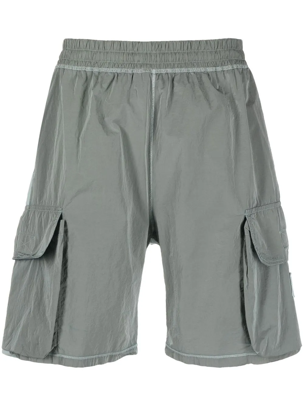 

Aries elasticated waistband track shorts - Blue