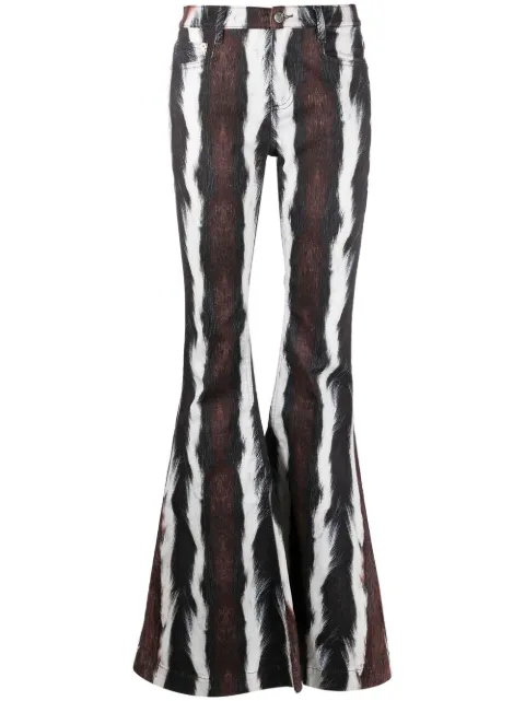 Roberto Cavalli - graphic-print trousers