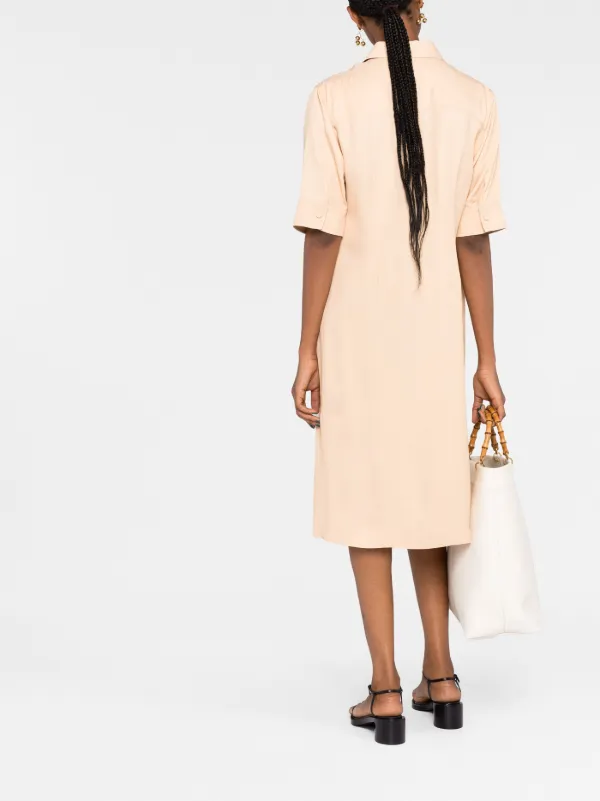 jil sander シャツドレス Jil Sander シャツドレス | ホワイト | FARFETCH JP